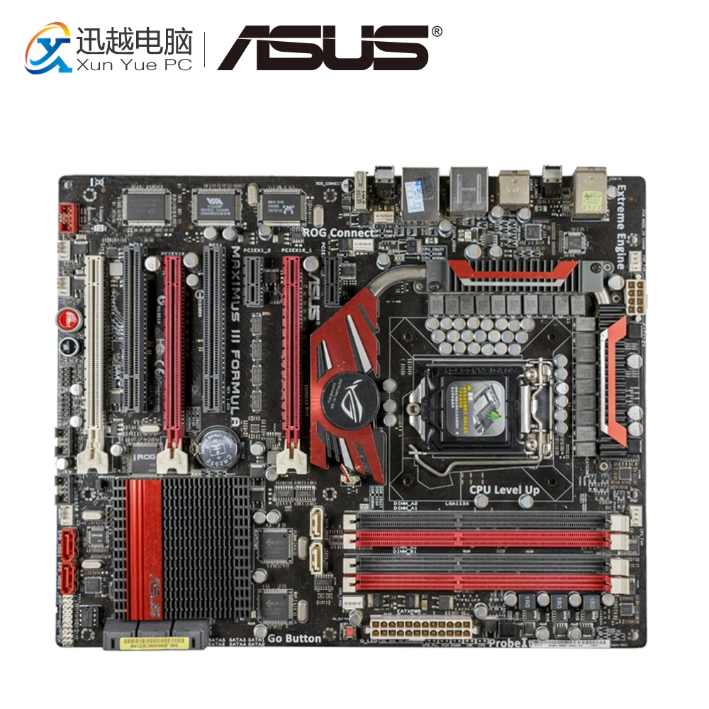 

Asus Maximus III Formula Desktop Motherboard M3F P55 Socket LGA 1156 i3 i5 i7 DDR3 16G ATX