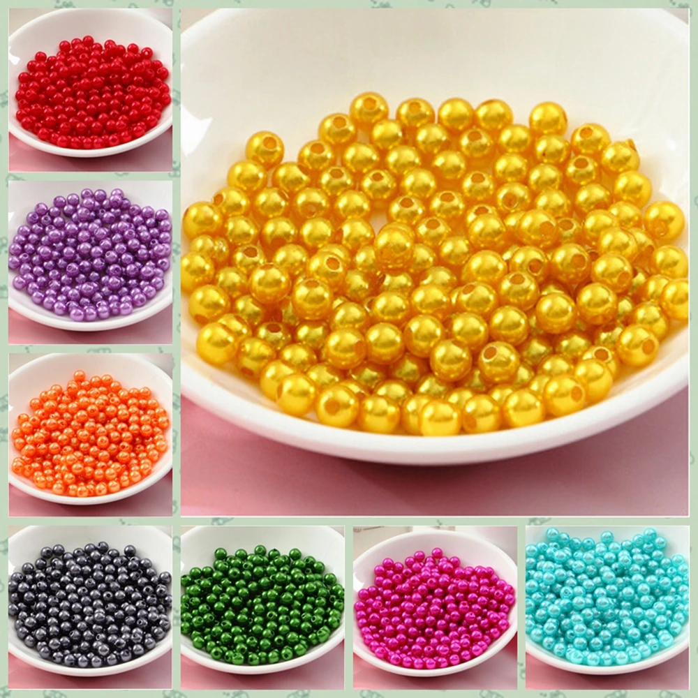 

Free Shipping 8mm 80pcs 18 colors ABS Imitation Pearls Beads, Making jewelry diy beads, Jewelry Handmade necklace