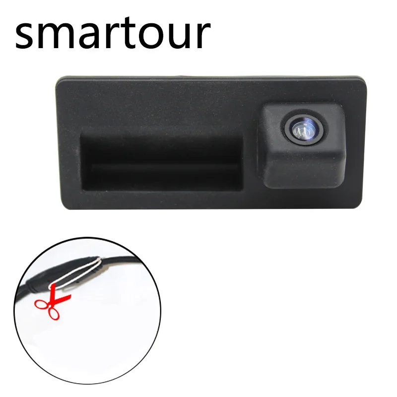 Smartour Car rear reversing camera for Volkswagen Volkswagen Magotan Passat Golf Polo trunk handle switch camera Smartour Car rear reversing camera for Volkswagen Volkswagen Magotan Passat Golf Polo trunk handle switch camera