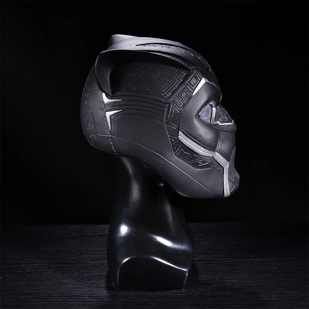 2018 Movie Infinity War Black Panther Helmet Cosplay Superhero Mask Halloween Matte Mask Halloween Party (4)
