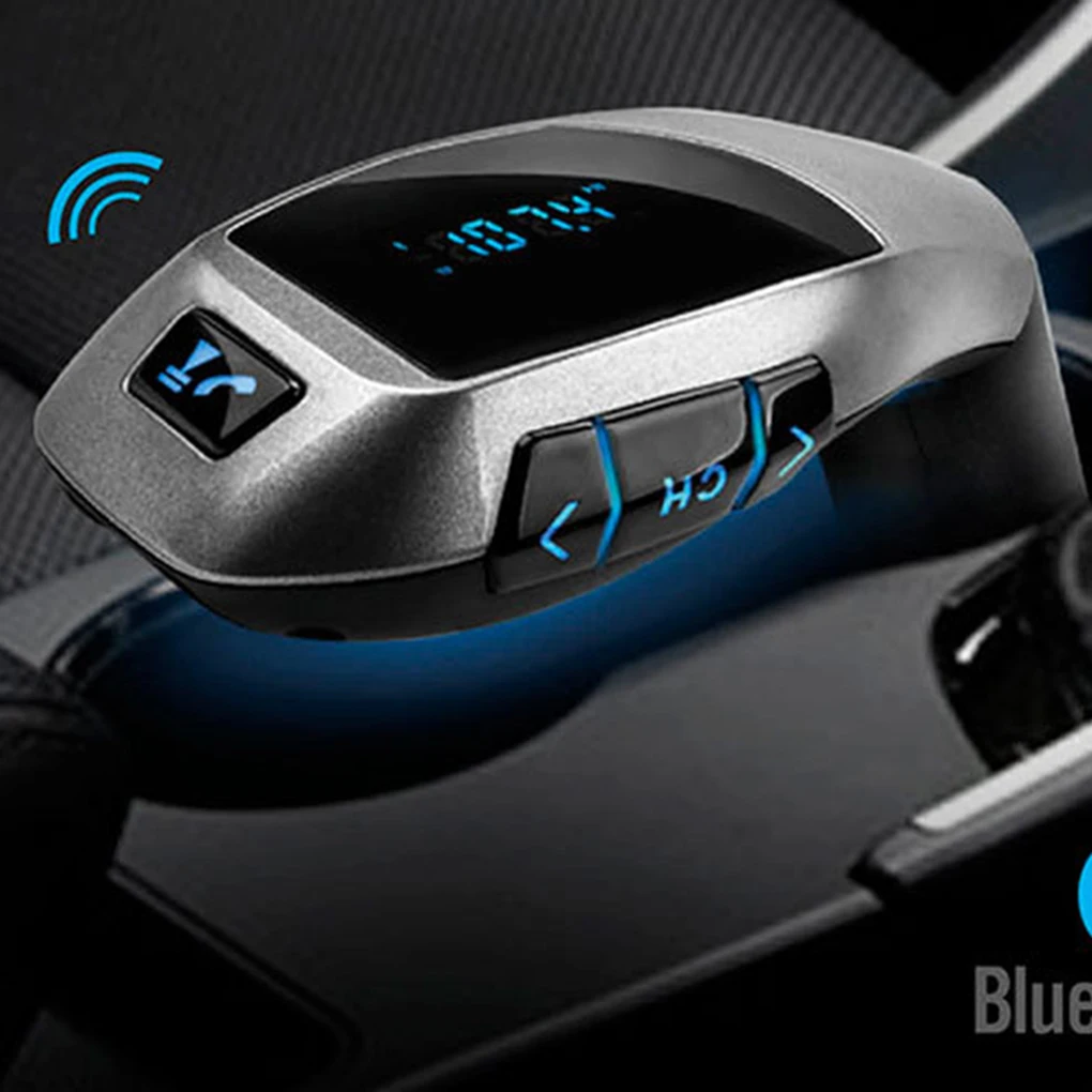 Беспроводной Bluetooth Автомобильный MP3 плеер fm передатчик радио USB зарядное