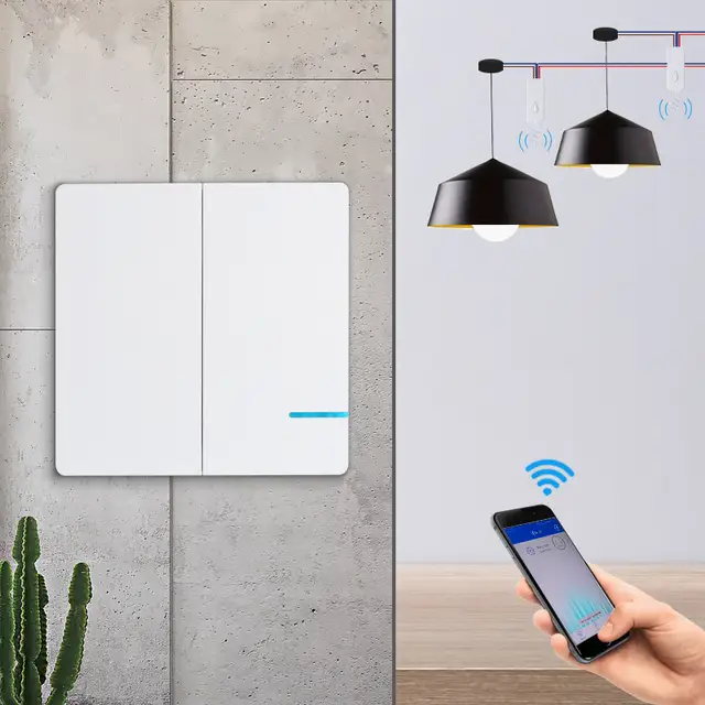 Tienda Online Inalambrico Interruptor De La Luz De Lampara De