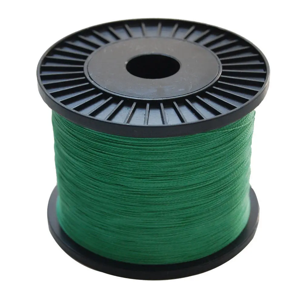 Hyaena 1000m 100 PE Braided Fishing Line Green Braid Multifilament