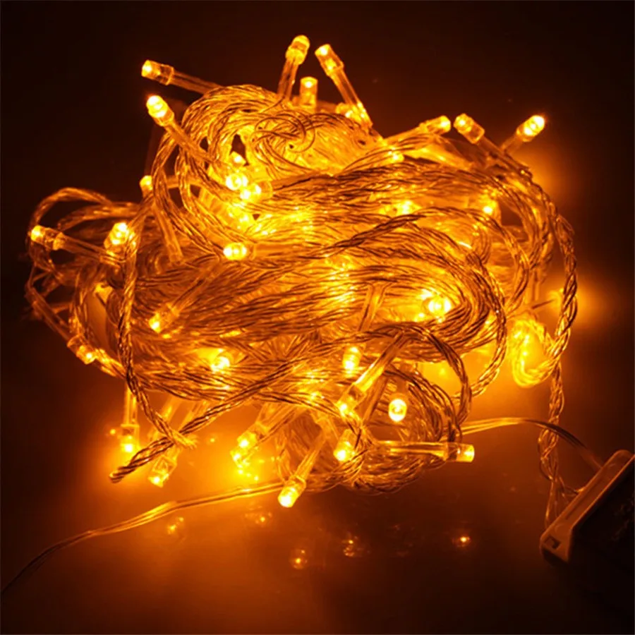 ZINUO 10M 20M 30M 50M 100M LED Fairy Lights AC110V 220V Garland Waterproof Christmas Lights Outdoor For Xmas Wedding Decoration