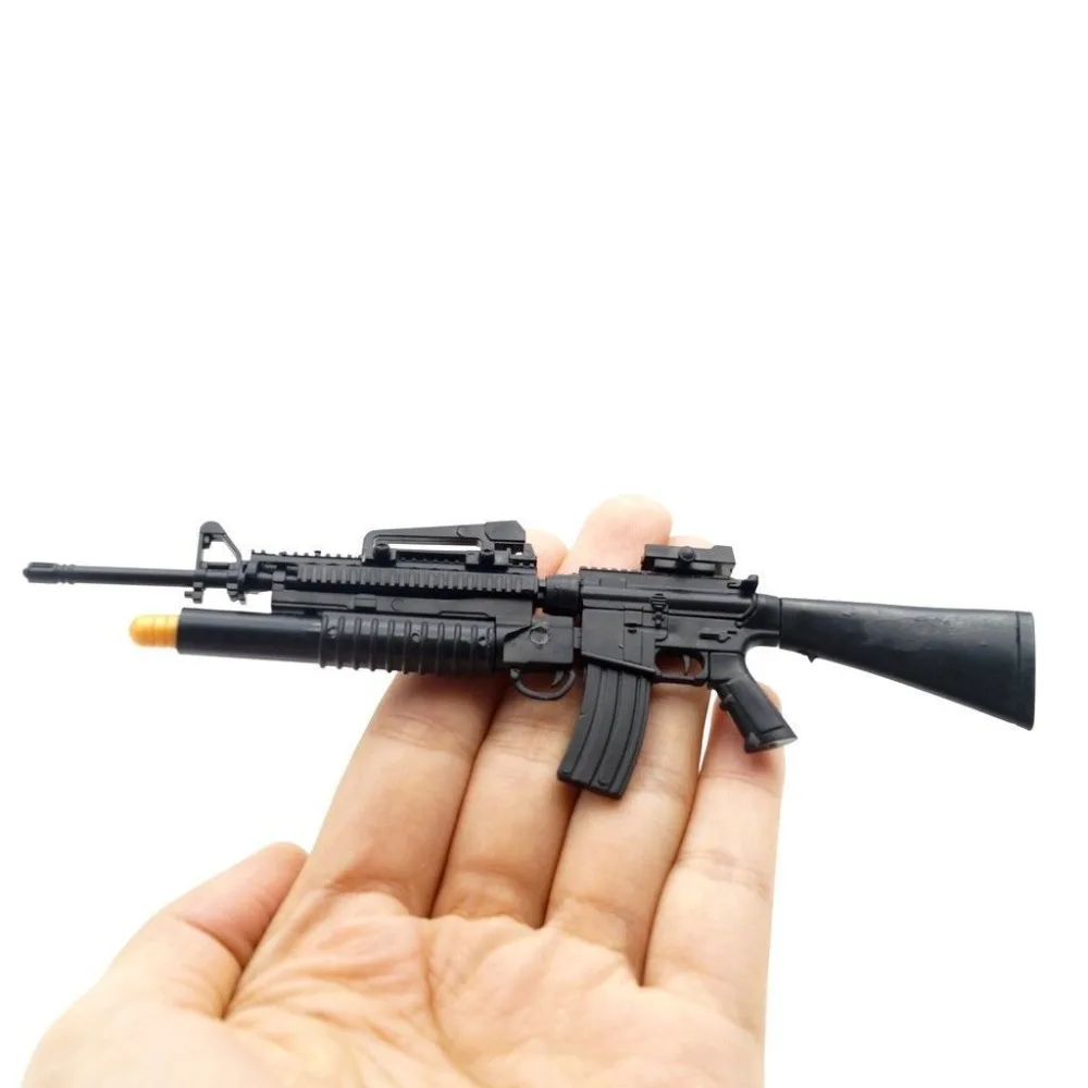 1:6 M16A4 АВТОМАТИЧЕСКАЯ ВИНТОВКА Сборная модель ружья сборка пластиковое оружие для 1/6 Солдат Военные строительные блоки игрушка