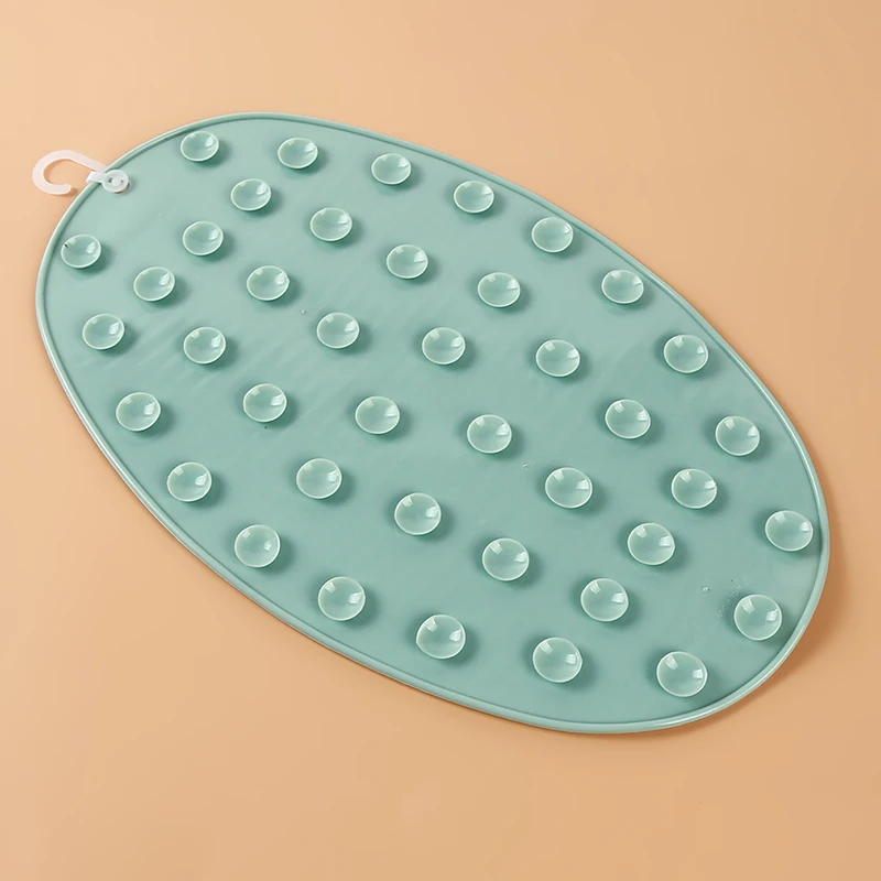 Мини-программное обеспечение для мытья мойки одежды противоскользящая домашняя креативная маленькая пластиковая портативная доска для мытья продуктов для ванной комнаты - Цвет: light green