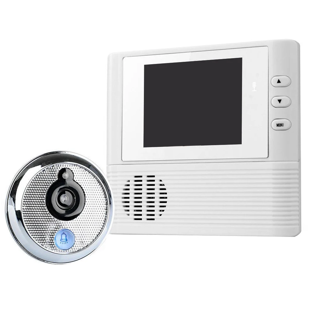 

2.8" LCD Digital Peephole Viewer Door Eye Doorbell Video Color IR Camera 806