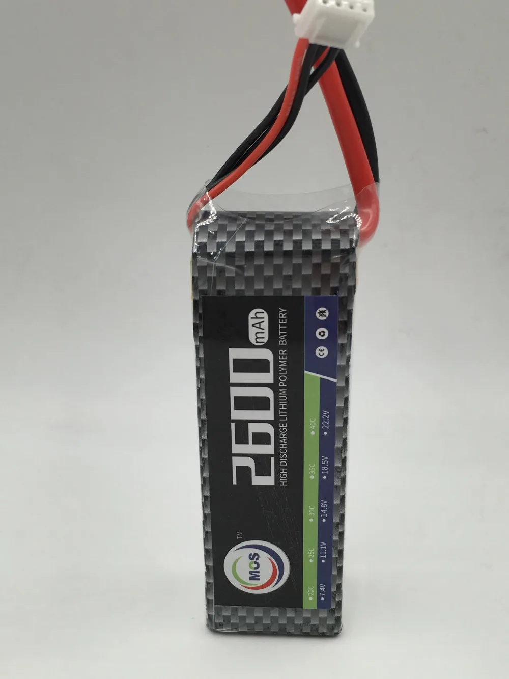 MOS 3S lipo battery 11 1v 2600mAh 25C For font b rc b font helicopter font