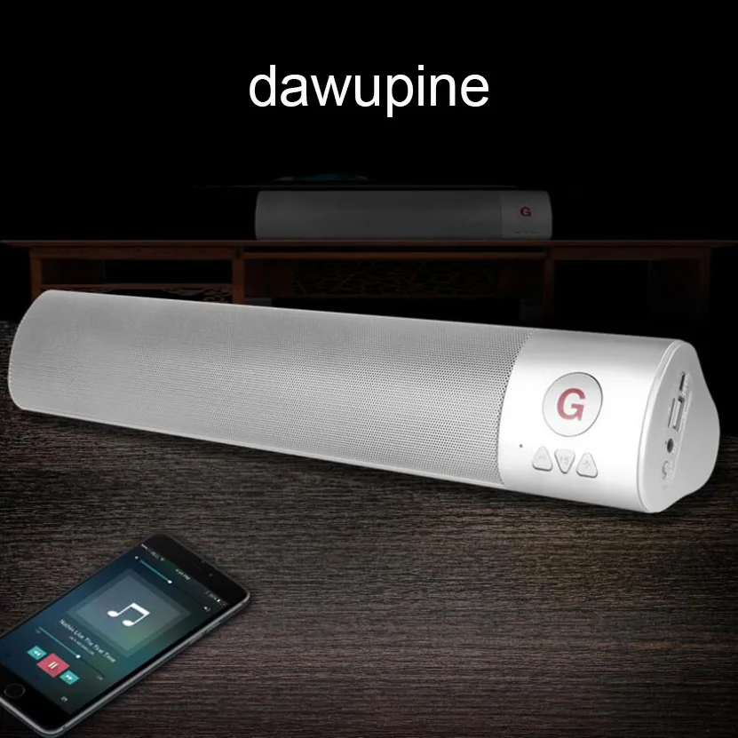 

dawupine Bluetooth Speaker Mp3 Player USB Disk TF Card Slot FM Radio For Mobile Phone Laptop Computer Loudspeaker Amplifier 2X5W