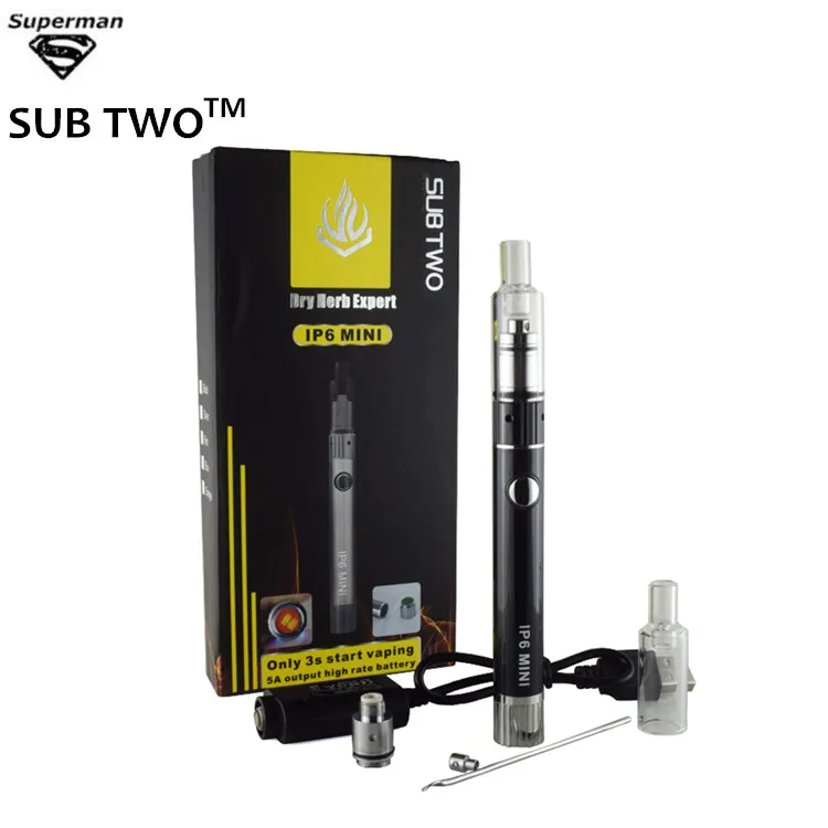 SUB TWO 2018 топ продаж вапоризатор ручка IP6 мини Vapor Vape ручки высокая скорость 13450