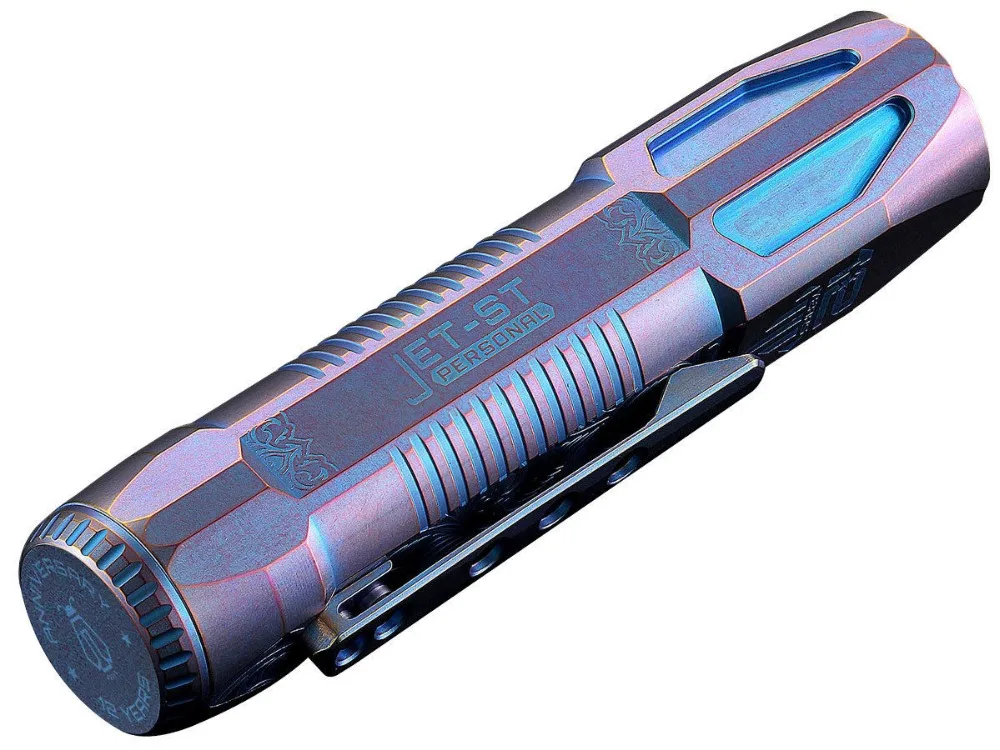 JETBeam JET ST Ограниченная серия титановый фонарь CREE XP L HI max 211 лм с