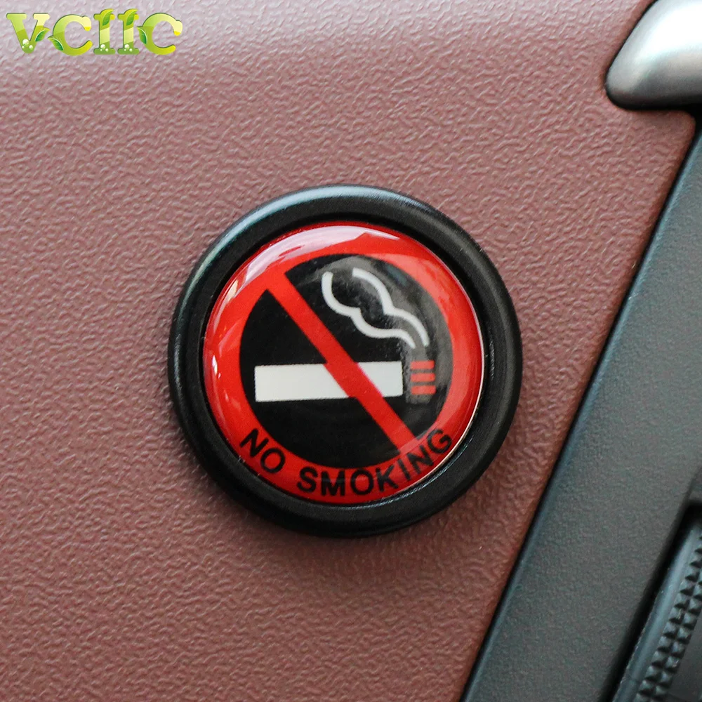 Наклейки из алюминиевого сплава с логотипом не курить|promotion bin|sticker 3mpromotional stainless