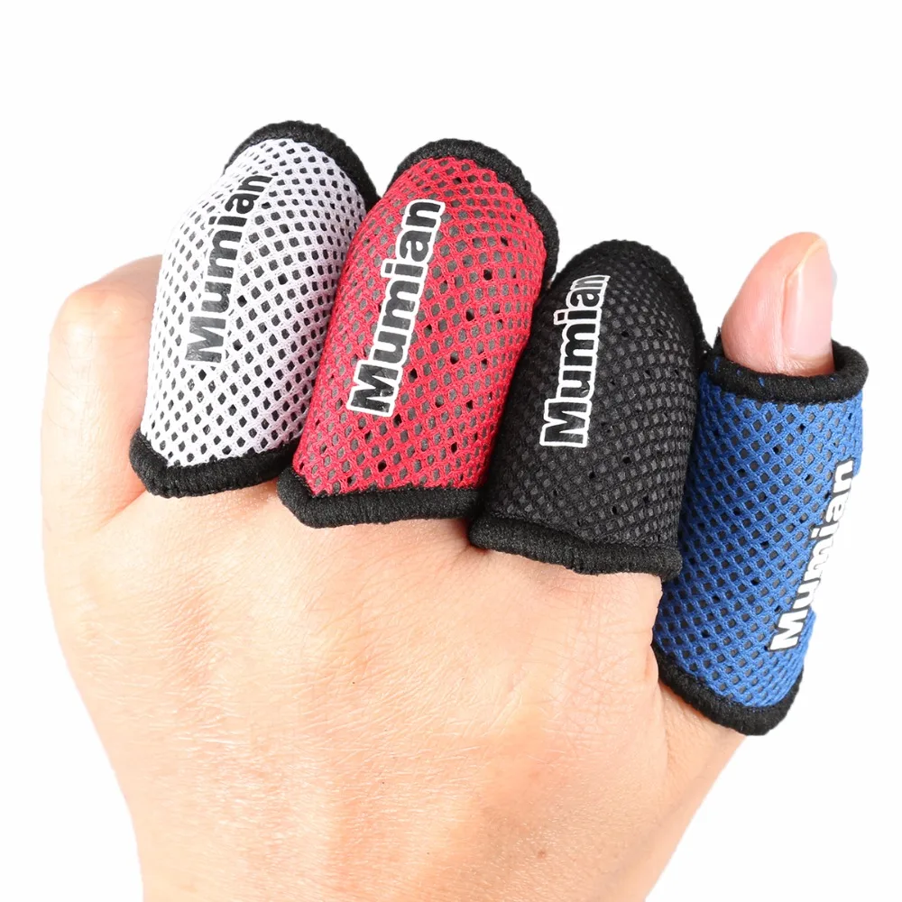 2x Stretch Elastic Arthritis Finger Fingerstall Support Protector
