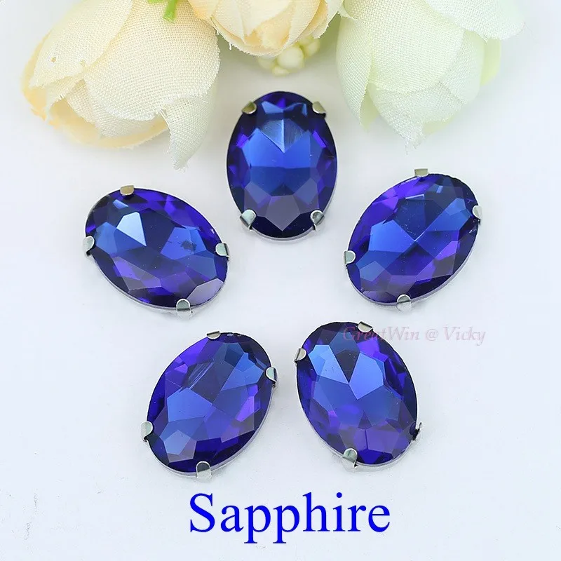 Violet Glass Rhinestones 6x8mm 20pcs Shape Oval Base Metal Diamond Crystal Buckle with Claw Sew On Rhinestone Beads Stone for Clothes Violet Glass Rhinestones 6x8mm 20pcs Shape Oval Base Metal Diamond Crystal Buckle with Claw Sew On Rhinestone Beads Stone for Clothes