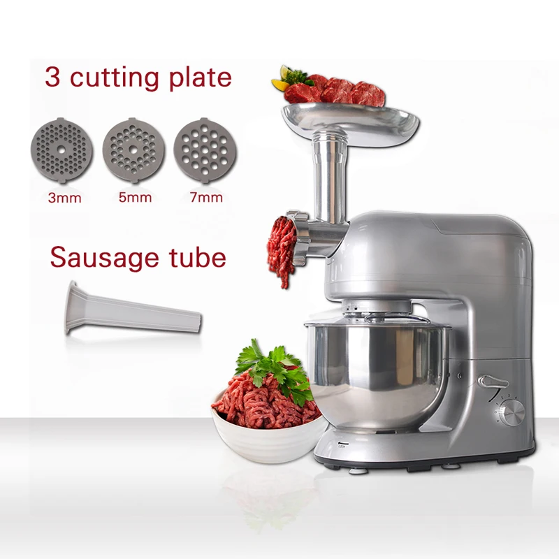 ITOP 12 Functions 3 in 1 Food Processor Mixer Blender Sausage Stuffer Meat Egg Dough Mixer Meat Grinder Fruit Juicer With Jar