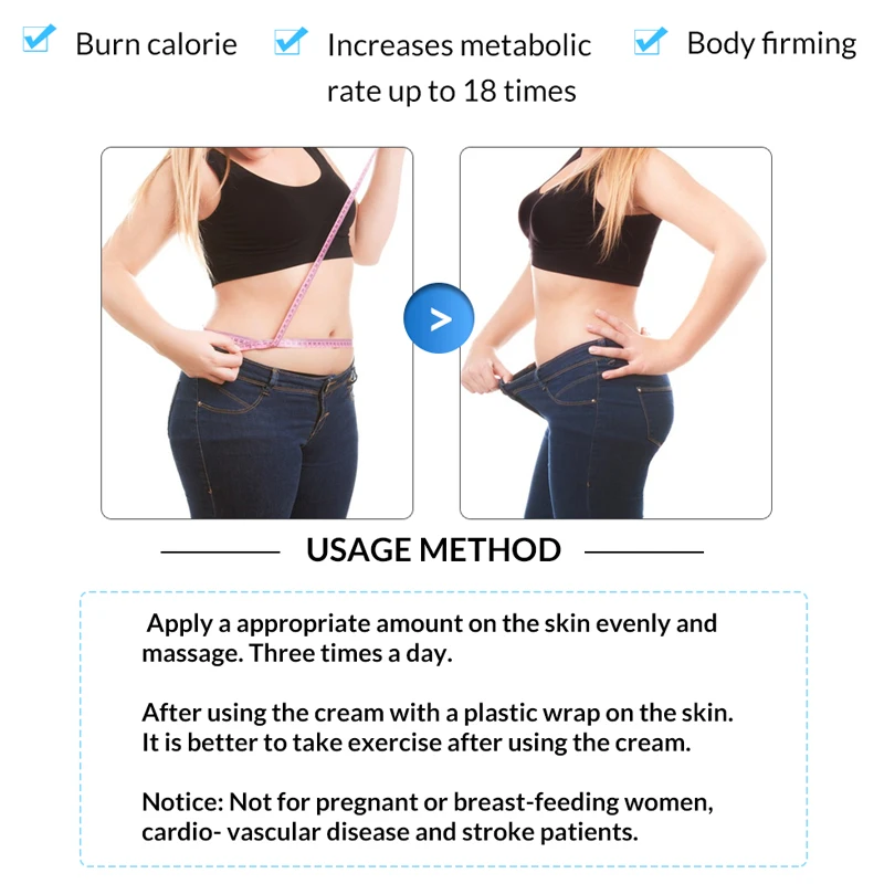 OMY LADY Slimming Cream Women Fast Fat Burning Weight Loss Cream Gel Arm Leg burning Calorie New Generation Lady Body Slim 100G