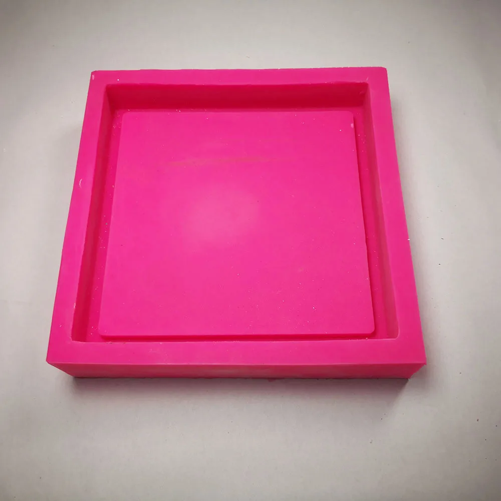 Bk2052 креативная Геометрическая многоугольная бетонная Цветочная раковина мульти мясо силиконовая форма на заказ база