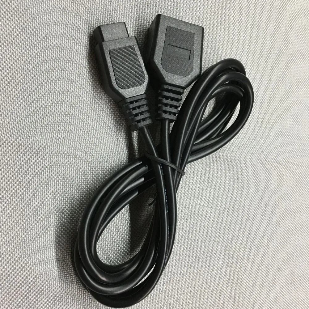 

FZQWEG 2 pcs 1.8m Wired gamepad controller extension cable extended line cord wire for SEGAMD1/2/3 for MEGA Drive 2