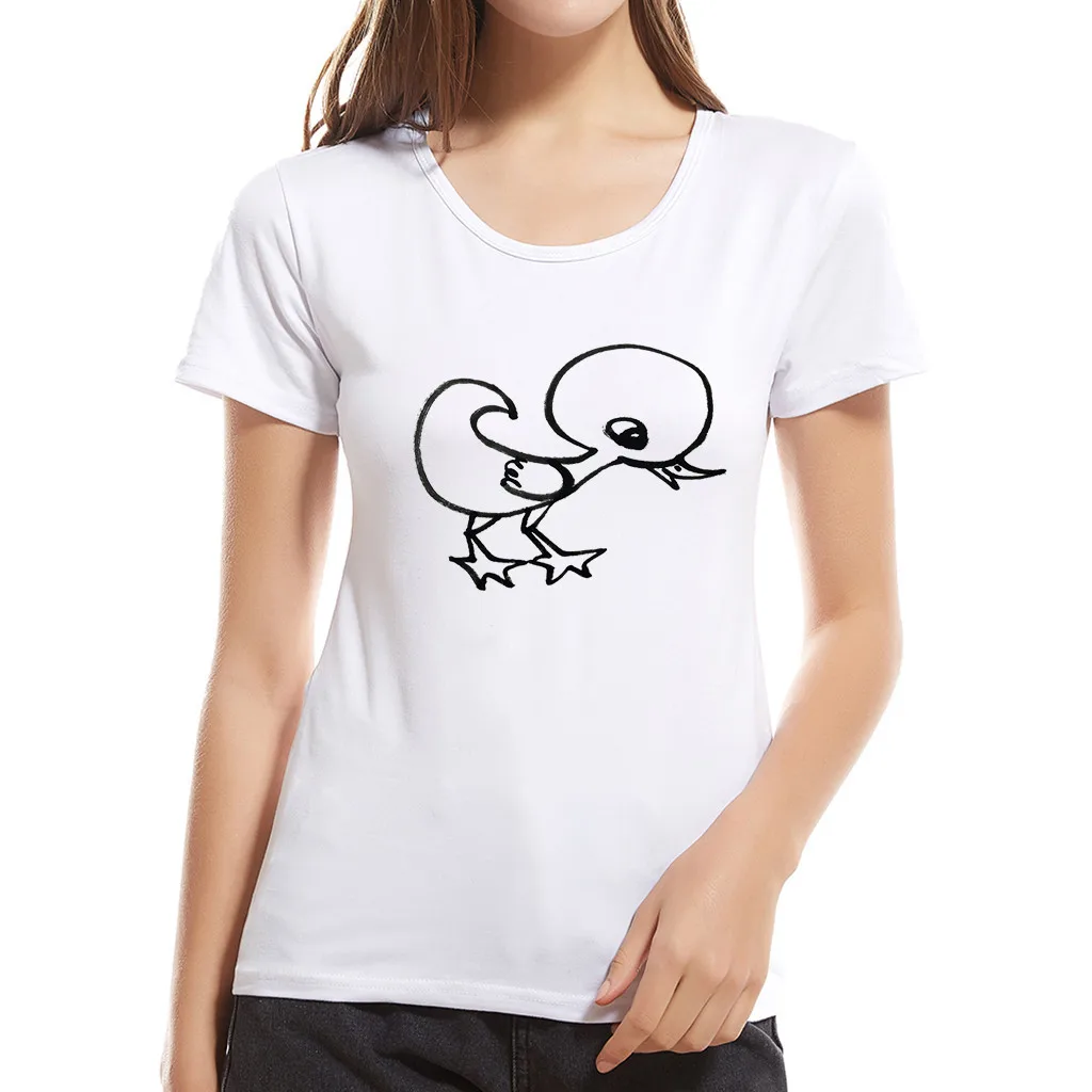 Женская футболка с круглым вырезом модная повседневная Дамская рубашка