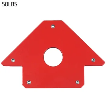 

50LB Soldering Locator Strong Magnet Welding Magnetic Holder 3 Angle Arrow Welder Positioner Power Tool Accessories