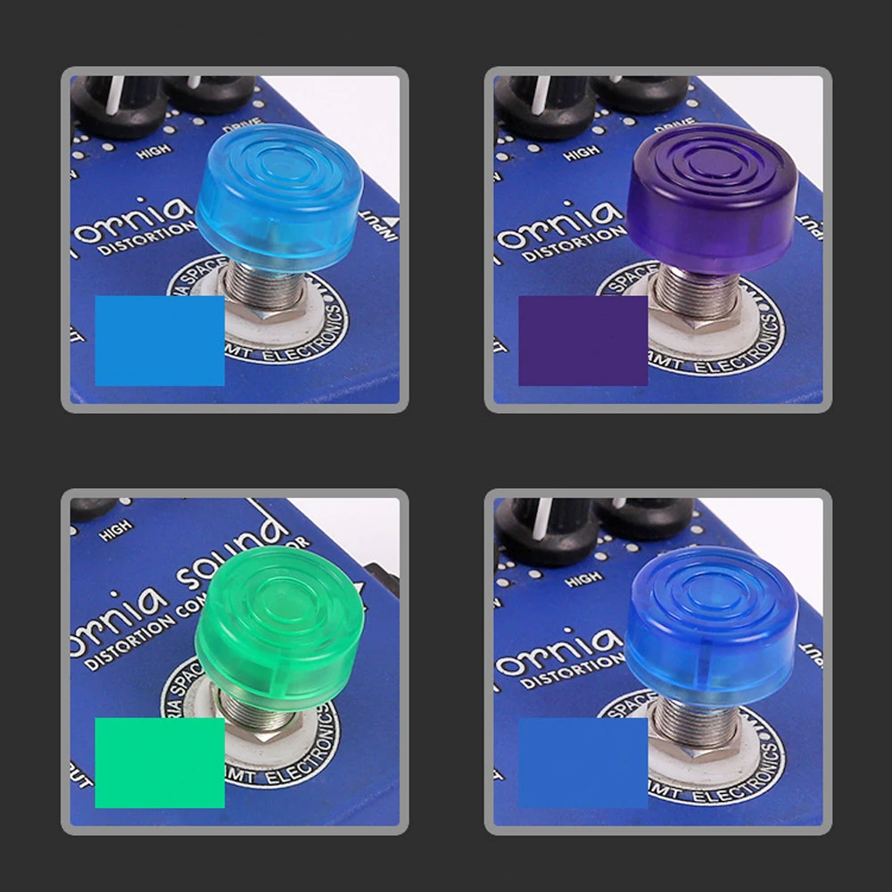 MoonEmbassy Electric Guitar Pedal Foot Nail Cap FootSwitch Topper Guitar Effects Knob Accessories MoonEmbassy Electric Guitar Pedal Foot Nail Cap FootSwitch Topper Guitar Effects Knob Accessories
