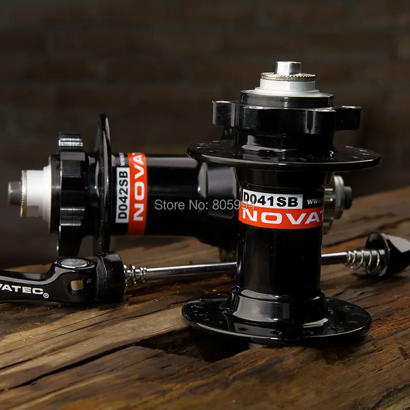 Novatec D041SB D042SB Дисковый Тормоз MTB передняя и задняя велосипедная ступица 4