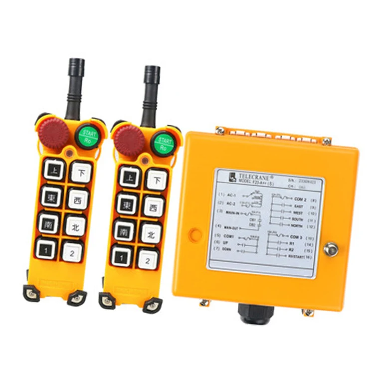 

F23-A++(SS)(include 2 transmitter and 1 receiver)4 Channels1 Speed Hoist Industrial Wireless Remote Control Uting remote