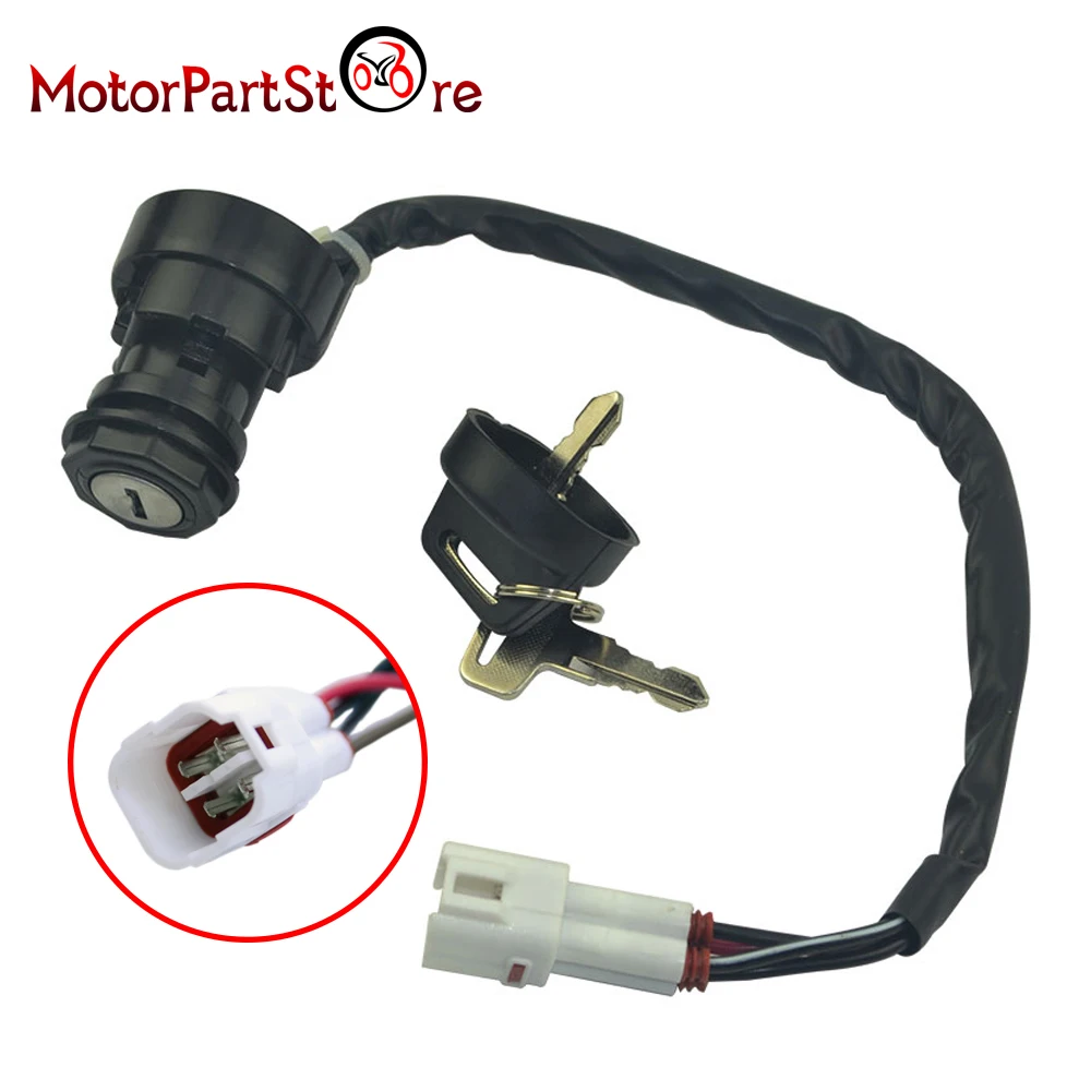 IGNITION KEY SWITCH New Yamaha Big Bear YFM350 YFM 350 4x4 ATV Quad