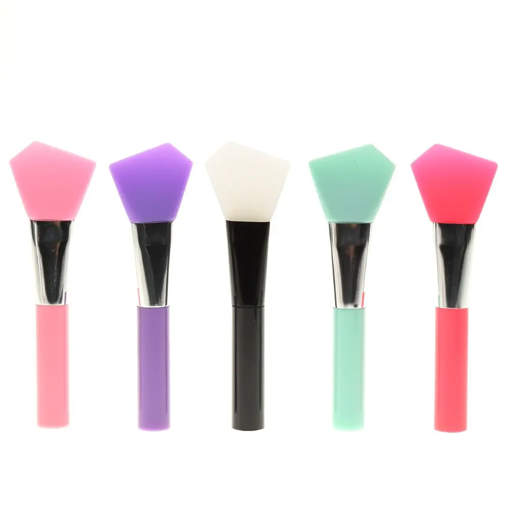 1 Pcs Silicone Rhinestone Mask Brush Sleep Mud Mask Brush Mixing Skin Care Cosmetic Applicator Women Makeup Brush Kit DIY Mask