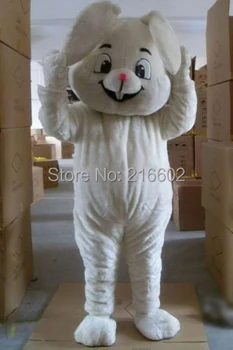 

Top Selling White Rabbit Mascot Costume for party SIZE:S M L XL XXL