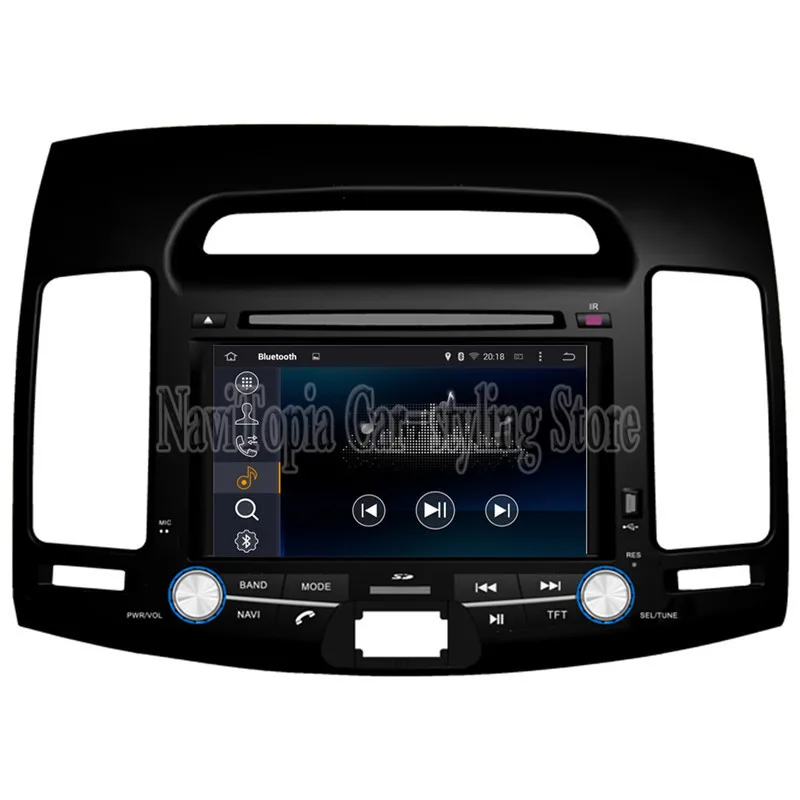 Discount Ectwodvd Octa Core/Quad Core 4G/2G Android 9.0 Car DVD Multimedia Player for Hyundai ELANTRA 2007 2008 2009 2010 2011 2