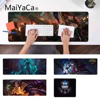 

MaiYaCa Cool Fashion Stocked League of Legends LOL Comfort Mouse Mat Gaming Mousepad Rubber Mouse Durable Desktop Mousepad