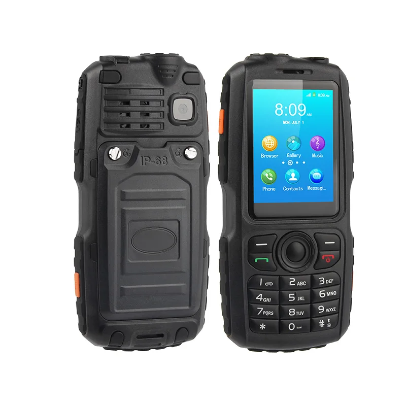 UNIWA Alps A17 Mobile Phone Zello Walkie talkie IP67 Waterproof MT6572 Android Smartphone 2G/3G WCDMA Dual SIM Russian Keyboard