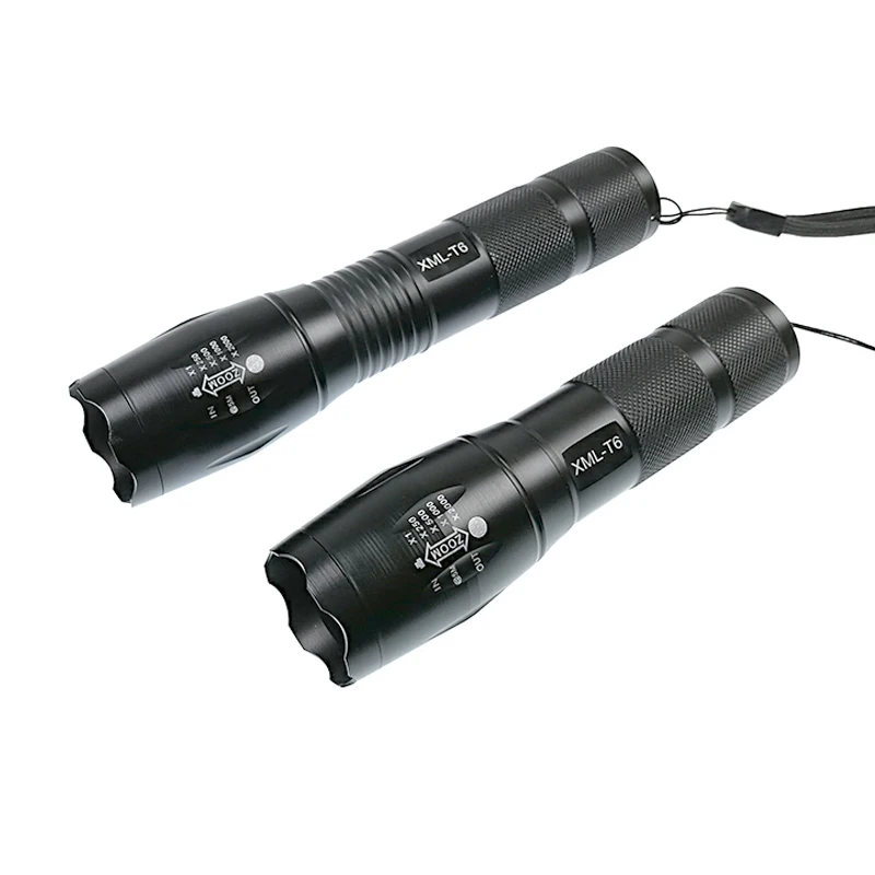

Flashlights CREE XML T6 LED Flashlight Tactical 5 Mode Flash light Waterproof Camping Lantern Lamp For 1x18650 or 3xAAA Battery