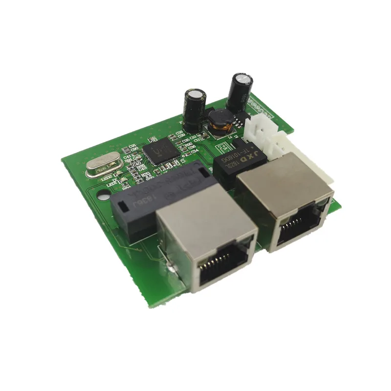OEM Прямая продажа с фабрики мини Быстрая 10/100 Мбит/с 2 порта ethernet сеть lan хаб