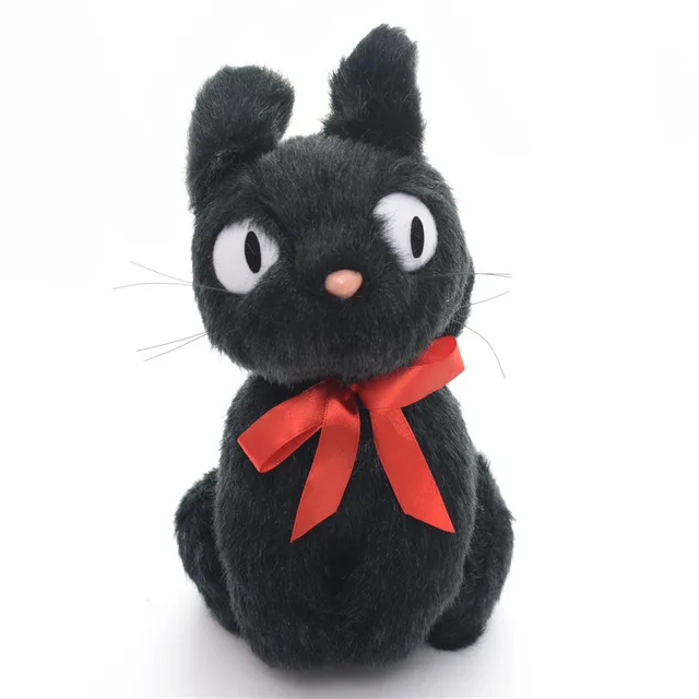 Giocattoli Del Gatto Di Peluche Bella Realistica Bambola Gatto Nero