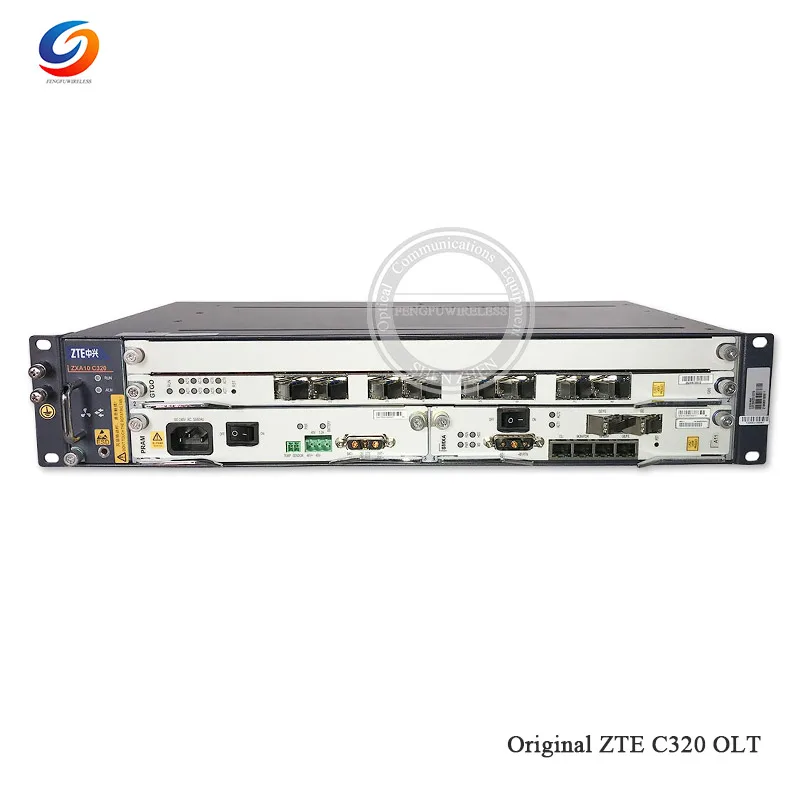100% оригинальный новый 1000M GPON OLT ZTE C320 SMXA/1 карта * 1 AC + DC PRAM 8 портов GTGO C деловая плата