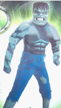 

Green giant Hulk Costume for kids Fancy dress Halloween Cosplay Costume Party decorations supplies