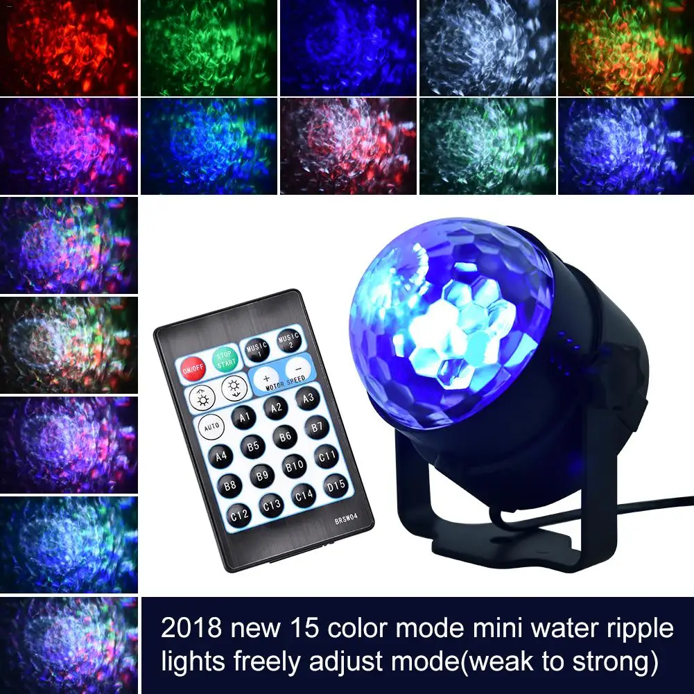

Kaigelin LED Par 9W RGBW LED Stage Light 16 Color Par Light With DMX512 for disco DJ projector machine Party Decoration
