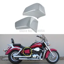 Chrome Battery Side Fairing Cover Metal Fit For Honda Shadow ACE VT 750 1997-2003