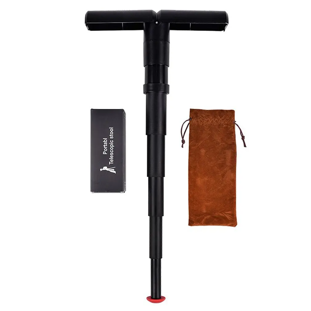 

Outdoor Portable Seat Subway Lined Artifact Travel Light Mini Portable Seat Telescopic Folding Stool Adult