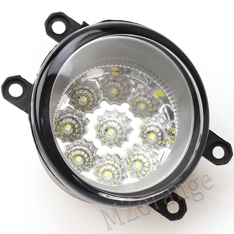 9Led противотуманный светильник противотуманная фара для TOYOTA AVENSIS AURIS RAV 4 III CAMRY Corolla PRIUS YARIS 2003- противотуманная фара Супер яркая 2 шт