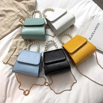 

Women's Luxury Handbag Fashion New High Quality PU Leather Women Handbags Crocodile Pattern Shoulder Messenger Bags