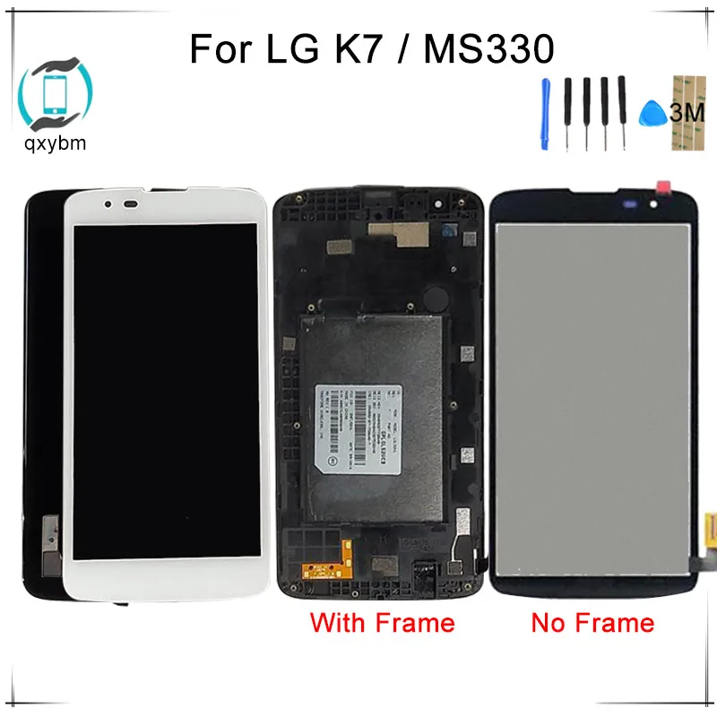 100% Tested Display For LG K7 Tribute 5 LS675 MS330 K330 LCD Touch Screen Digitizer Replacement Parts with Tools free shipping | Мобильные