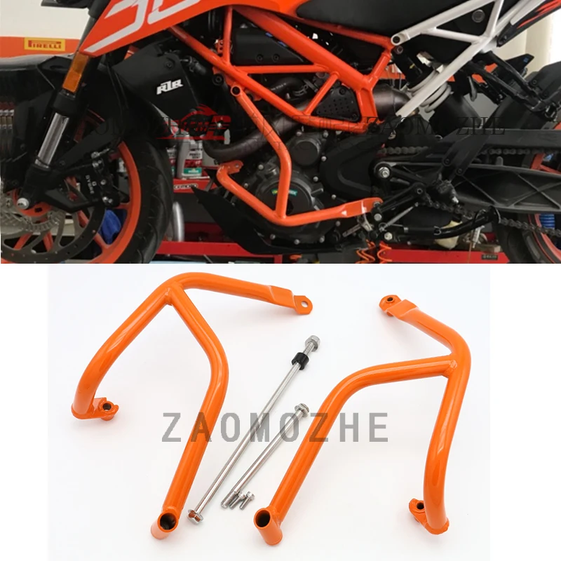 For KTM DUKE 250 390 2017-2018 17-18 Engine Sides Crash Bar Frame Bumper Guard For KTM DUKE 250 390 2017-2018 17-18 Engine Sides Crash Bar Frame Bumper Guard