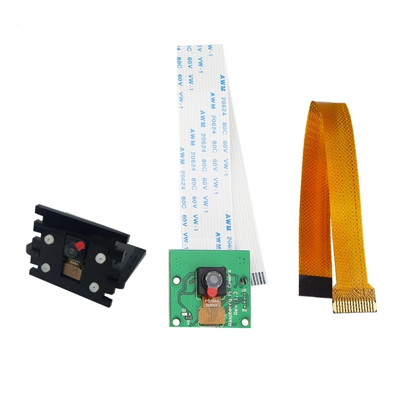 

ABHU-For Raspberry Pi 3 Model B+ Plus Camera 5 Mp Camera Module Compatible For Raspberry Pi Zero W V1.3 +Ffc For Rpi 3+ Ffc Fo