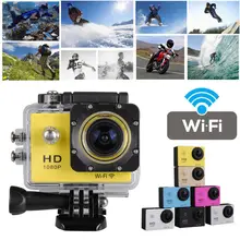 SJ4000 Full HD 12MP 1080P WIFI Wireless 30M Waterproof Sports DV Video Action Camera Super Wide Angle Lens 140 Degree