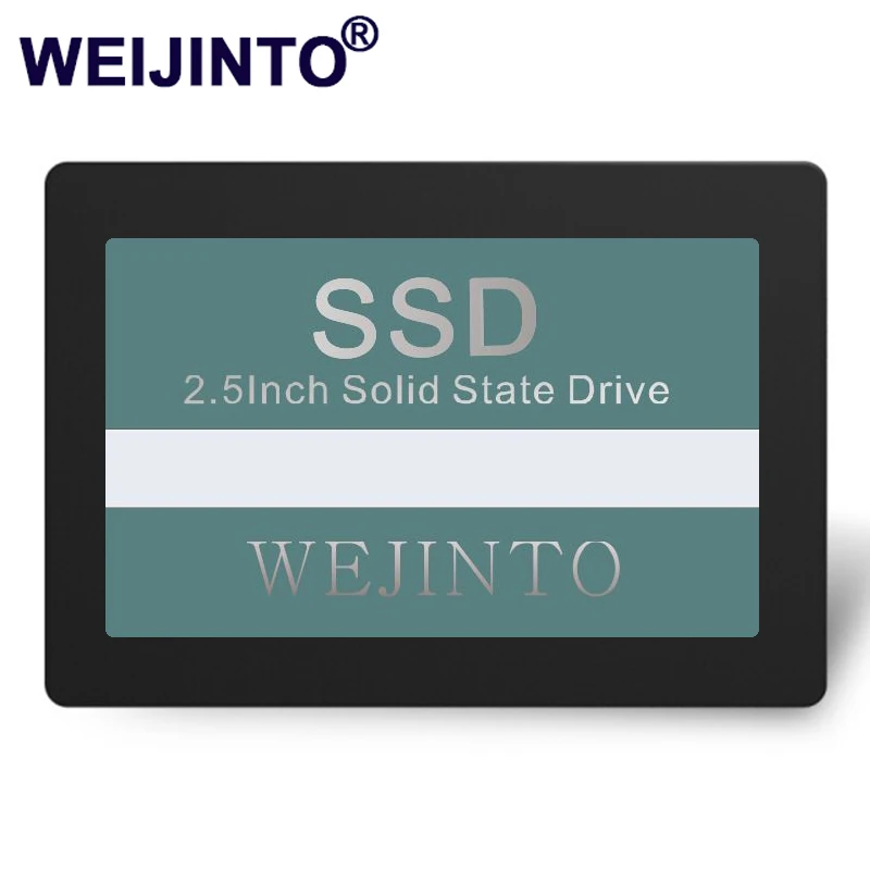 WEIJINTO SSD 32 Гб 60 Гб оперативной памяти, 16 Гб встроенной памяти, 128 ГБ 256 ГБ 512 960 1 ТБ 360 гб SATA2 2,5 ''Внутренний твердотельный накопитель HD HDD 64GB твердотельный диск