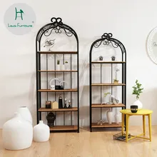 Луи Мода завод полки Ретро железная мебель гостиная мясистый цветочный горшок творческий Многоэтажный балкон посадки и хранения