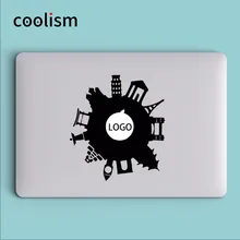 Чудеса мира наклейки для ноутбука Наклейка на MacBook Air 13 Pro retina 11 12 15 дюймов hp Mac Mi книга кожи Стикеры для ноутбука